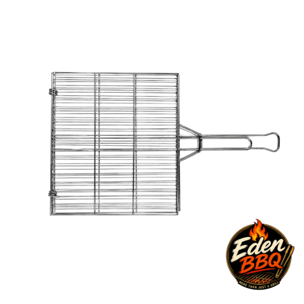 EDEN BBQ Double Grill Basket PRO XL  40 × 45 cm