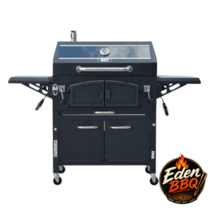 Charcoal Barbecue Grill with Viewing Glass Lid