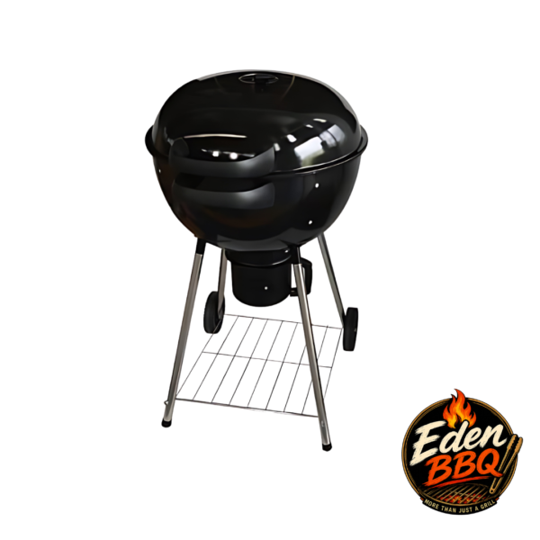 Small Charcoal Barbecue Classic Round Metal